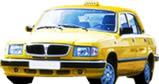 taxi cab Volga 